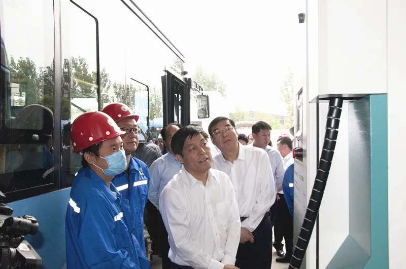 淄博能源加氫站暨燃料電池客車投運(yùn)正式啟動(圖2)